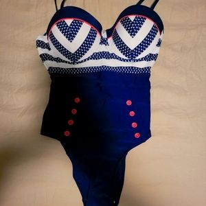 Venus sailor swimsuit one piece size size 6 NEW